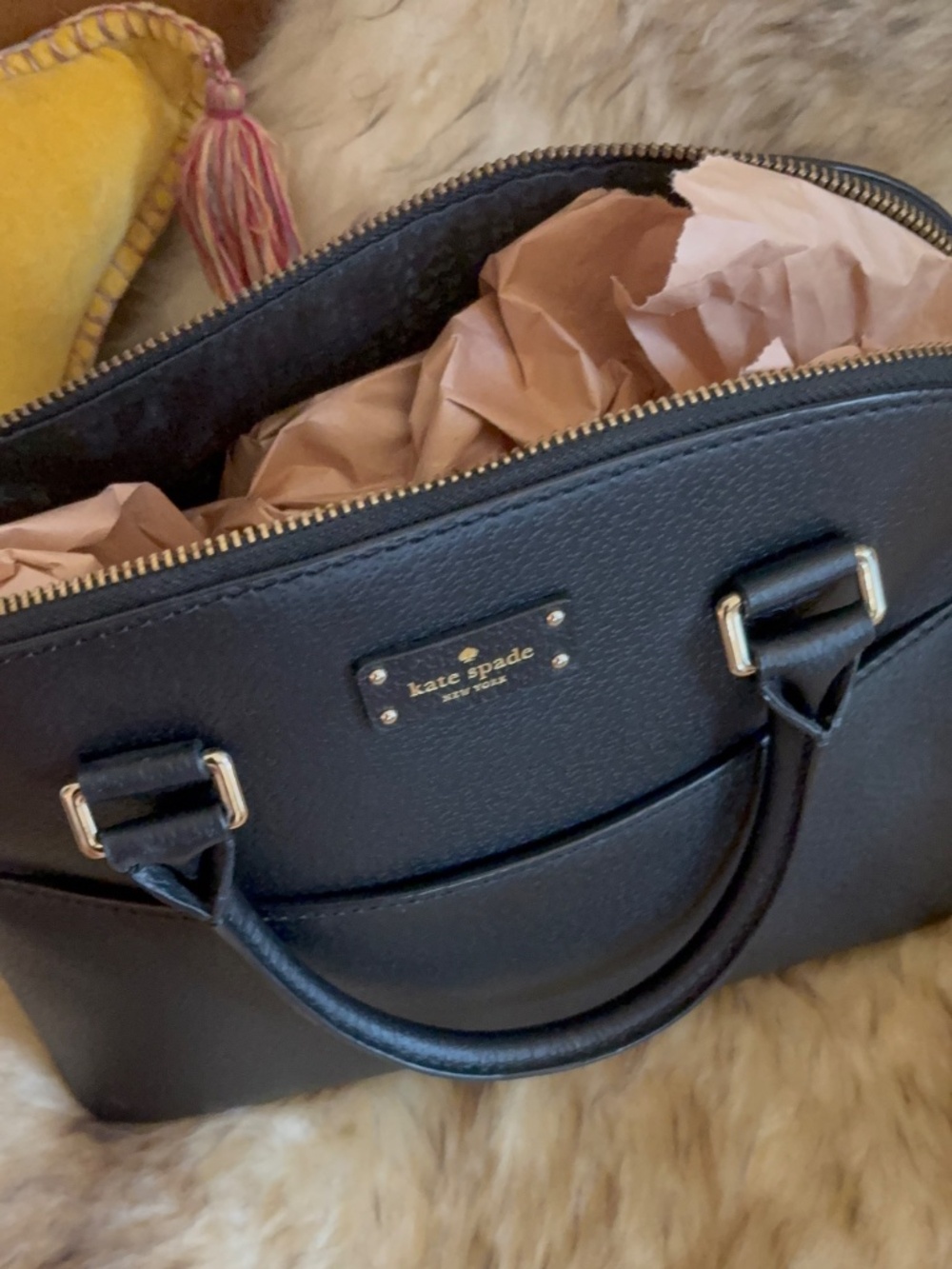 🖤 Authentic Kate Spade Grove Street Carli Satchel – NWOT - Picture 13 of 15